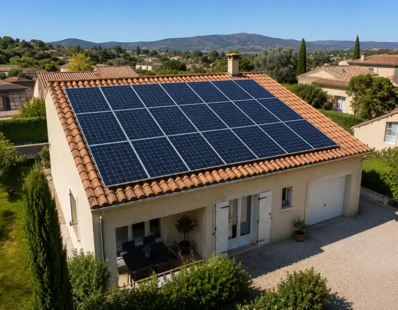 Prime à l'autoconsommation panneaux solaires Cabriès — aide financière de l'État